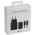 Samsung 45W Travel Adapter - Schwarz EP-TA845 (inkl. USB-C Datenkabel)