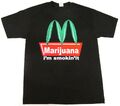 T-Shirt Marihuana i'm Smokin' it Weed 420 100 % Baumwolle Herren T-Shirt schwarz neu