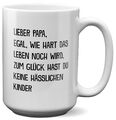 XL Tasse Papa Geschenk Vatertag Vater Geburtstag Kaffeetasse Mann Weihnachten