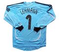 Adidas Jens Lehmann DFB Deutschland WM 2006 Torwart Trikot blau Sz. M