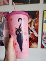 Sailor Moon Cup mit Strohhalm 700ml 