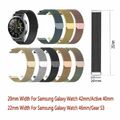 Edelstahl Magnetisch Uhrenarmband Ersatzband Für Samsung Galaxy Watch 42MM/46MM