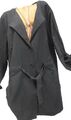Trenchcoat Sheego Jacke Parka Mantel große Größen Übergröße schwarz (116) (406)