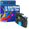 1x Schriftband für Brother TZe-535 P-Touch 1000 1000 BTS 1000 F 1005 BTS 1005 F