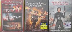 Resident Evil 1-2-3-4-5: Apocalypse-Extinction-Afterlife-Retribution- Neu Dvds