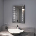 Badspiegel Mit LED Beleuchtung Touch Beschlagfrei Badezimmerspiegel Wandspiegel