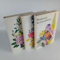 Wunderwelt der Gartenblumen Bild-Band 1+2+3 - Lithografien Anne-Marie Trechslin