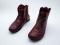 THINK! Damen Stiefelette Ankle Boots Freizeitschuh rot Gr 38 EU Art 16217-40