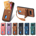 Hülle für Samsung S8 S9 S10 S10E S20 Handy Tasche Leder Wallet Case Magnet Cover