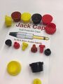 Yamaha Motiv JACKCAP Staubstecker Set Tastatur Audio Ein/Aus Buchse Schutz x12 1/4