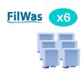 6 x FilWas Wasserfilter kompatibel mit  PHILIPS 2200 Serie EP2220/10