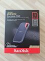 SanDisk Extreme® Portable SSD V2 - 1 TB (SSD Extern, USB 3.2, SDSSDE61-1T00-G25)