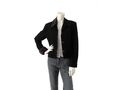 Vestino Due, Blazer, Wechselkragen, Schwarz, Gr 42, Top Zustand