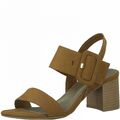 Marco Tozzi Damen Schuhe Sandaletten, Cognac, Gr. 38 + 40