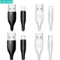 2A Premium USB Lightning Ladekabel USAMS Original für Apple iPhone iPod iPad 1M 