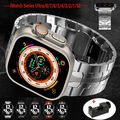Edelstahl Armband Für Apple Watch Series 9 8 7 6 5 4 SE Metall Band 49mm Ultra 2