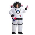 Kinder aufblasbares Astronautenkostüm + Soundchip Spaceman Halloween Kostüm