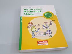 Richtig lernen Teil: Mein extra-dicker Matheblock : extra: Lösungen auf der Rück