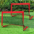 Fußballtor 2er Set Goal Fussballtor Kinder Spielzeug Spieltor 120 x 90 x 90 cm