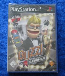 Buzz! Das Film-Quiz, PS2 PlayStation 2 Spiel, Neu