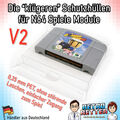 N64 Spiele Modul Schutzhüllen V2 0,35mm Nintendo 64 Game Cartridge