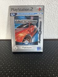 Need for Speed Underground - Platinum (EA Most Wanted) PS2 Spiel Blitzversand⚡️