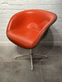Vintage Design Chair Eames Fiberglas Vinyl orange La Fonda Base Herman Miller