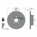 Bremsscheibe TEXTAR 92241903 hinten, belüftet, 1 Stück