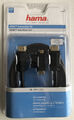 Hama High Speed HDMI-Kabel 1,5m + 2HDMI Adapter (Mini+Micro),Ethernet