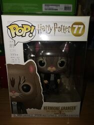 Funko Pop - Harry Potter - Hermine Granger Katze #77 Figur Merchandise sehr gut