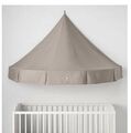 Betthimmel Ikea Charmtroll, grau, wie neu 149x80x80cm