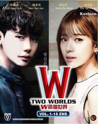 DVD Korean Drama Series W – TWO WORLDS 两个世界 (1-16 Ende) Englischer...