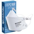 FFP2 Masken mit Kopfband-Verlängerung und Nasenpolster, Atemschutzmaske 4-lagig