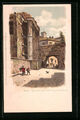 Rom, Ruinen des Forums von Nervi, Ansichtskarte 