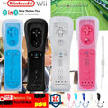 2 in 1 Remote Motion Plus Controller Fernbedienung & Nunchuk Für Nintendo Wii QP