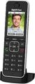AVM FRITZ!Fon C6 Black DECT-Komforttelefon -hochwertiges Farbdisplay, HD-Telefon