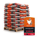 Holzpellets Hartholz Buche Eiche Kamin Sackware 6mm 15kg x 65 Sack 975kg Palette