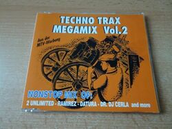 Maxi CD Techno Trax Megamix Vol. 2: 2 Unlimited Ramirez Datura Dr. DJ Cerla ...