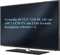 Grundig 40 VLE 7320 BL 102 cm (40") LCD-TV mit LED-Technik hochglanz schwarz / A