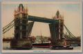 Tower Bridge London England Vintage Postkarte