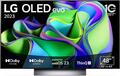 LG OLED48C37 4K-Fernseher 48 Zoll UHD Smart-TV, 120 Hz, OLED-TV