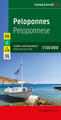 Peloponnes, Straßen- und Freizeitkarte 1:150.000, freytag & berndt | 2022