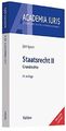 Staatsrecht II: Grundrechte (Academia Iuris) von Ipsen, ... | Buch | Zustand gut