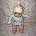 Baby Annabell Sweetie Zapf Creation My First Baby Puppe 12" Rassel weicher Körper 0+