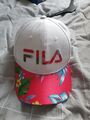 Fila Cap Damen Weiß Blumen