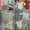 Babykleidung 74 Mädchen 18 Teile Paket | Bekleidung Baby | Bekleidungspaket