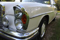 Mercedes Benz/8  W 108, W 109  Scheinwerferschirme aus Edelstahl Chrom Wimpern