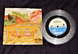 Robin Trower - Was es ist / Into Money 7 Zoll klar Vinyl PS