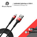 Ladekabel Liightning auf USB-A Datenkabel für Original Apple iPad iPhone 1,2m-2m