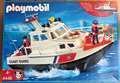 PLAYMOBIL Küstenwache Schiff Boot Polizei 4448, gebraucht, gut, mit Zubehör